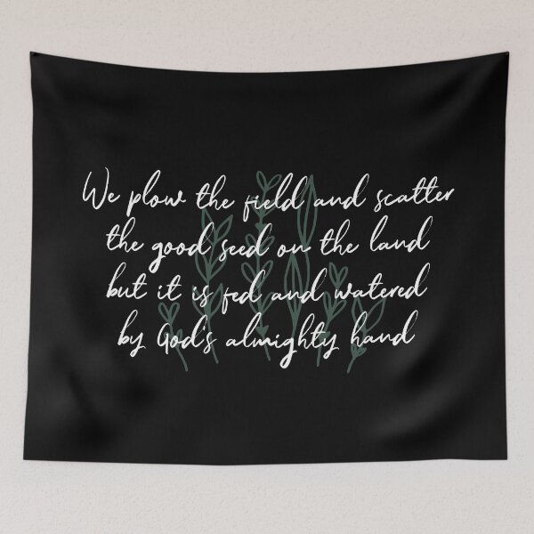 Item preview, It is Fed and Watered by God's Almighty Hand designed and sold by Theatre Thoughts.