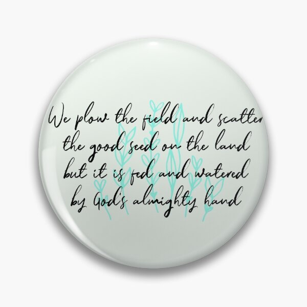 Item preview, It is Fed and Watered by God's Almighty Hand designed and sold by Theatre Thoughts.