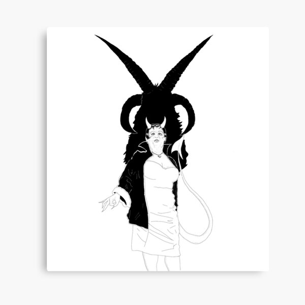 Item preview, Lady & Goat #1 designed and sold by ernestjramon.