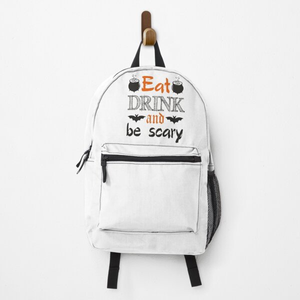 Item preview, Eat Drink And Be Scary Halloween designed and sold by KiwiArt 2020.