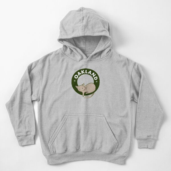 Cool cats live in Oakland Kids Pullover Hoodie