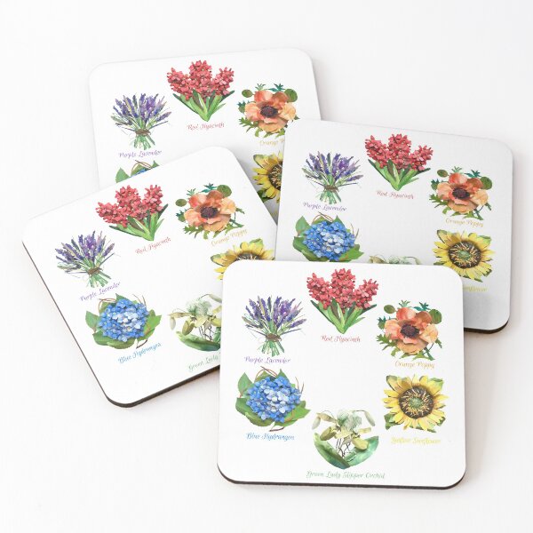 Item preview, FLOWER COLOR WHEEL designed and sold by SarahSnippets.