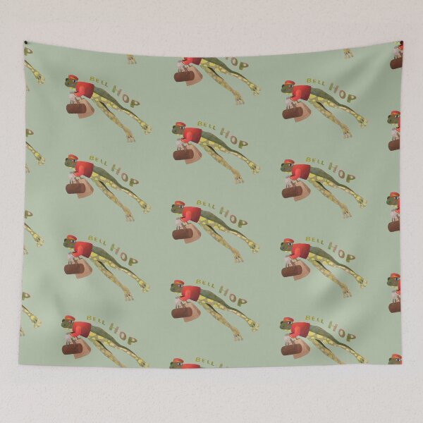 Item preview, frog bell hop designed and sold by SophieMahoney.