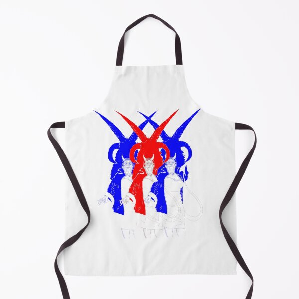 Item preview, Lady & Goat - Red & Blue designed and sold by ernestjramon.