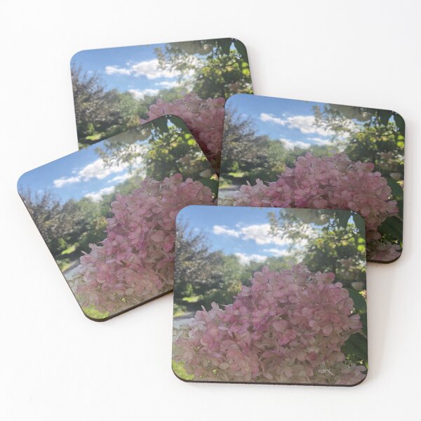 Item preview, Pink Hydrangea Shrub Nature designed and sold by Kaushal Pal.