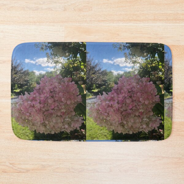 Item preview, Pink Hydrangea Shrub Nature designed and sold by Kaushal Pal.