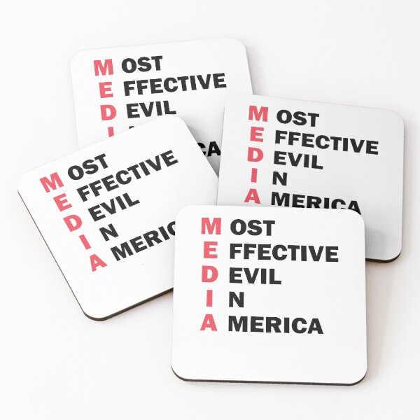 Item preview, Media Most Effective Devil In America designed and sold by TheMattDesigns.