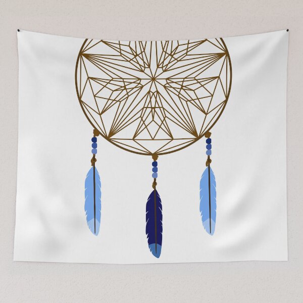 Aperçu de l'œuvre Dream Catcher (bleu) créée et vendue par SnowBV.