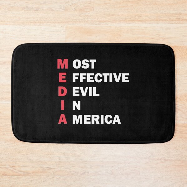 Item preview, Media Most Effective Devil In America designed and sold by TheMattDesigns.