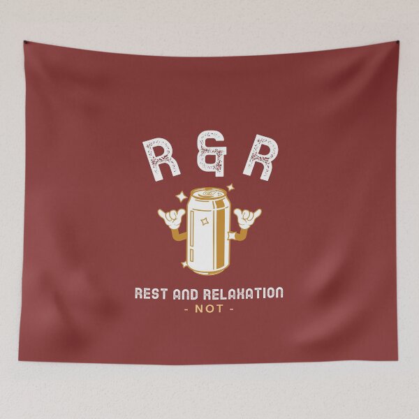 Item preview, Rest and Relaxation- funny firefighter designed and sold by Firefamily.