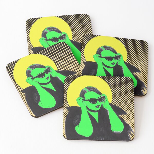 Item preview, Ghoul with Sunglasses - Green and Yellow designed and sold by ernestjramon.