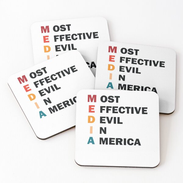Item preview, Media Most Effective Devil In America designed and sold by TheMattDesigns.