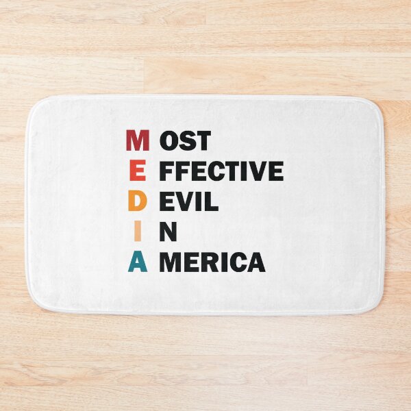 Item preview, Media Most Effective Devil In America designed and sold by TheMattDesigns.