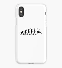 Evolution soccer bicycle kick iPhone Case