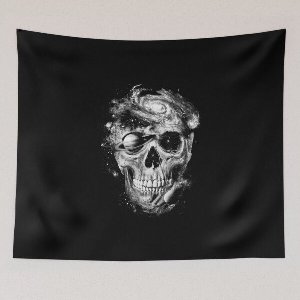 Item preview, cosmic skull designed and sold by ALAN MAIA.