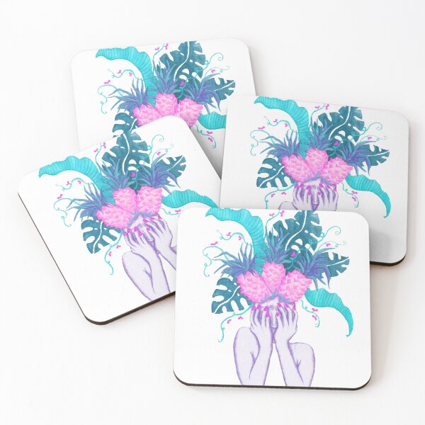 Item preview, Pineapples are in my head (dreamland inspired colourway) designed and sold by laurafinnegan.