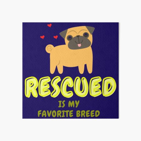 RESCUED Art Board Print