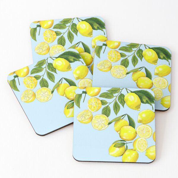 Item preview, Limones azules designed and sold by LDDesignsthings.