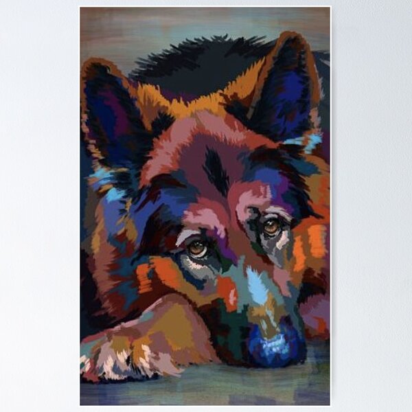 Item preview, German Shepherd Dog Art designed and sold by Coolstuff4you71.
