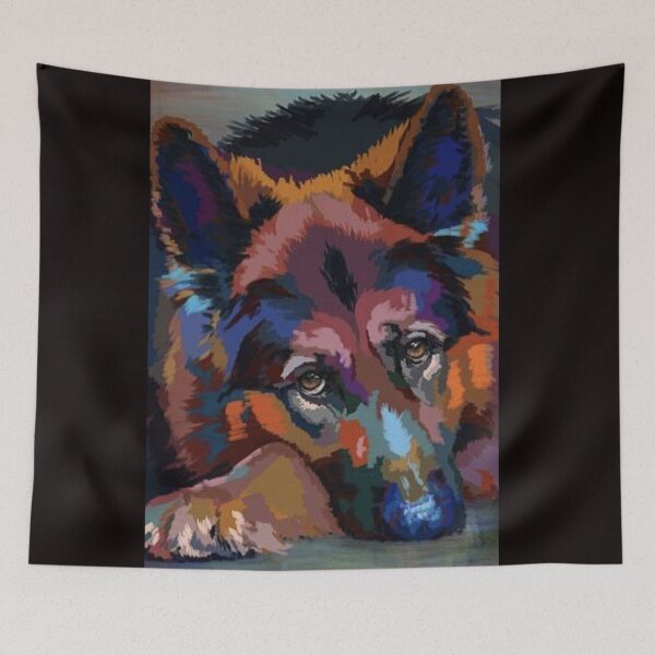 Item preview, German Shepherd Dog Art designed and sold by Coolstuff4you71.
