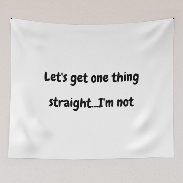 Item preview, Not Straight LGBT Pride Graphic designed and sold by alex96207.