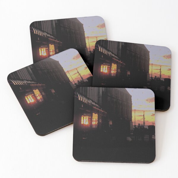 Item preview, Sunset in Blackpool designed and sold by AWalkInEngland.