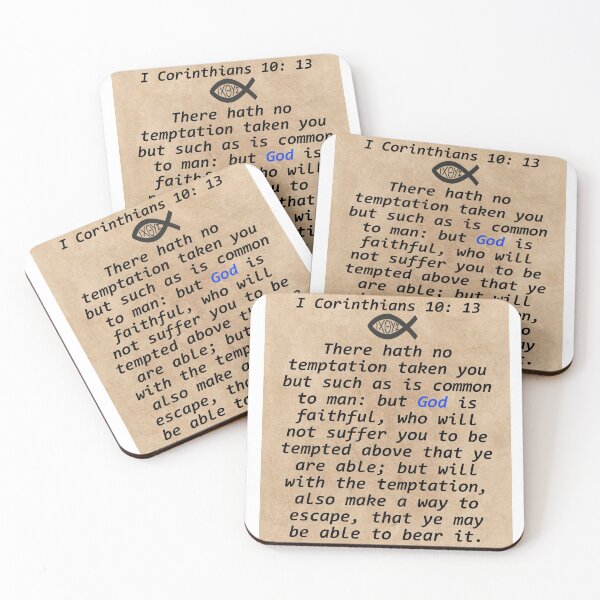 Item preview, I Corinthians 10: 13 designed and sold by ErinTr.
