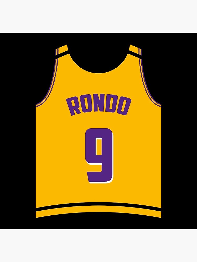 Rondo store lakers jersey