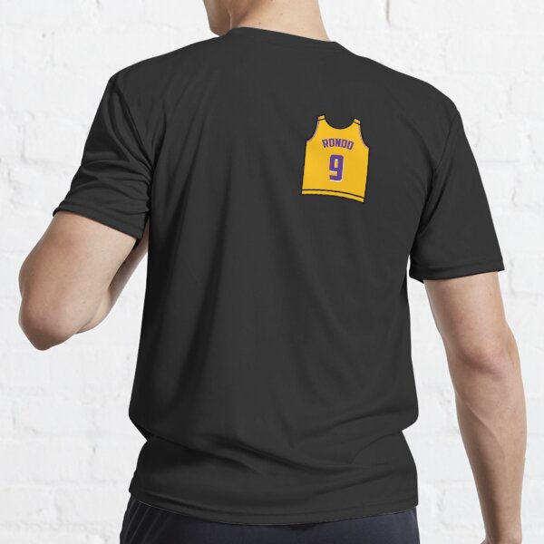 Rajon Rondo - Lakers Jersey Essential T-Shirt for Sale by GammaGraphics