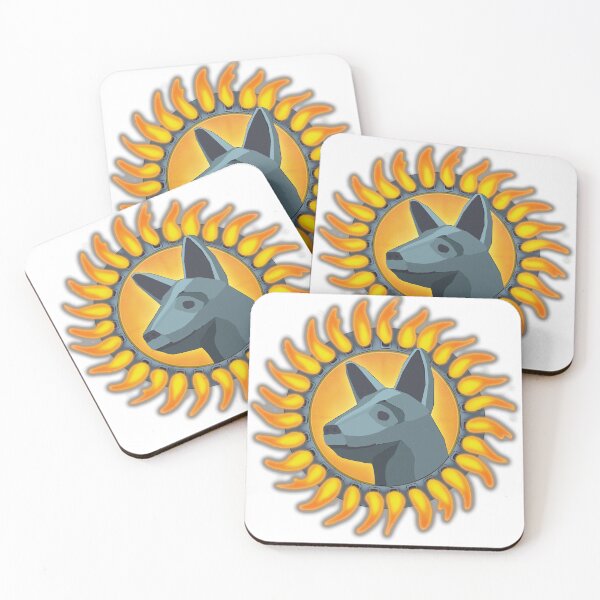 Item preview, Burning Canine Hot Dogs clear designed and sold by FossilsForever.