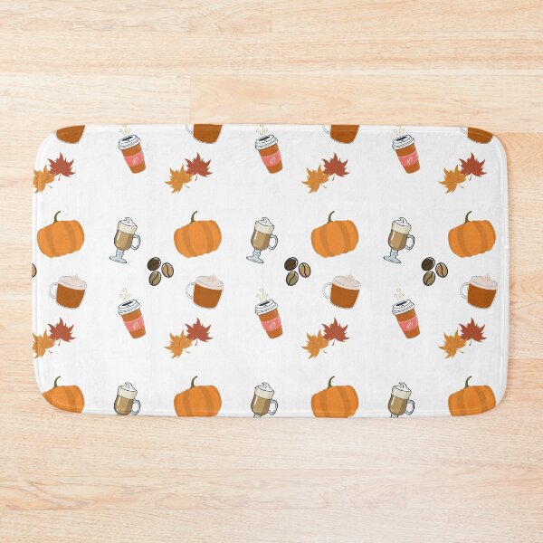 Item preview, Cozy Fall Coffee and Pumpkins design designed and sold by milkasweet.