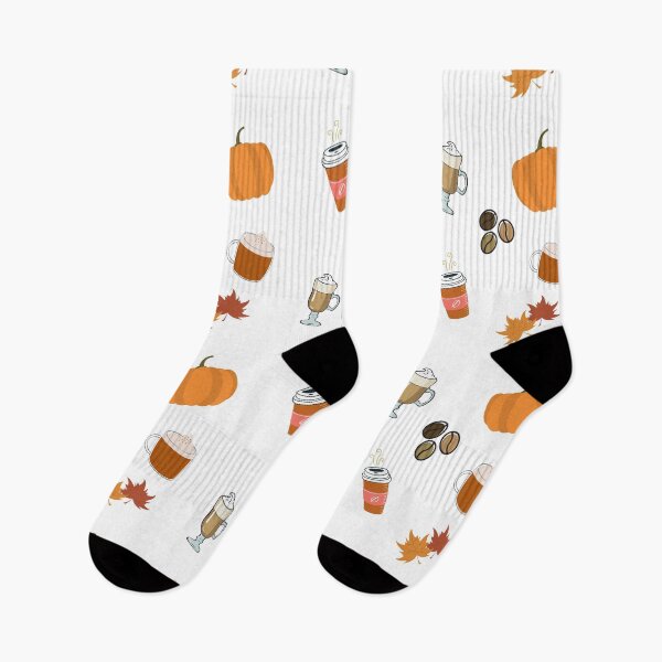 Item preview, Cozy Fall Coffee and Pumpkins design designed and sold by milkasweet.