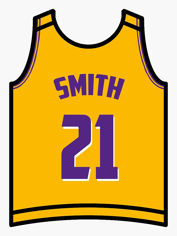 Jr smith jersey sales number lakers