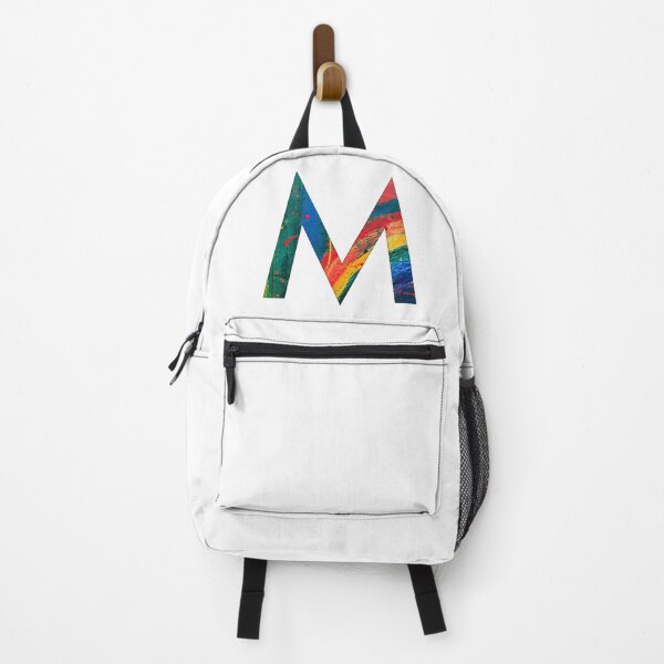Item preview, Rainbow Paint Letter M designed and sold by Katherine Winner.