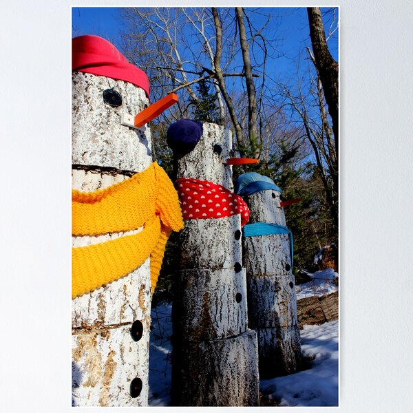 Item preview, The Snowpeople of Rte 124 II designed and sold by Kathleen Daley.