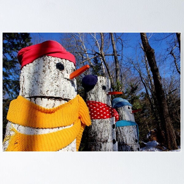 Item preview, The Snowpeople of Rte 124 III designed and sold by Kathleen Daley.
