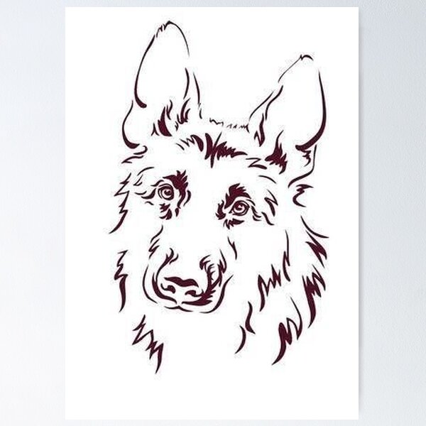 Item preview, German Shepherd Dog Art designed and sold by Coolstuff4you71.