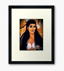 Princess Leia so Beautiful Framed Print
