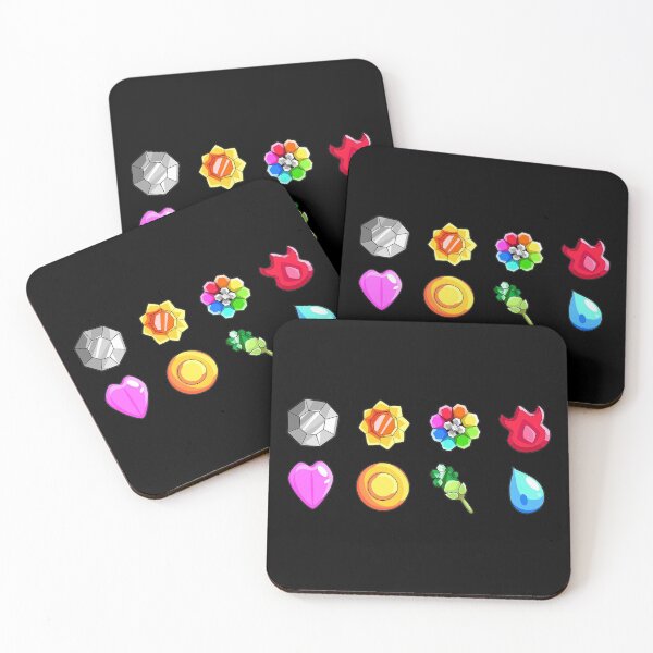 Item preview, Kanto Badges designed and sold by Artcci.