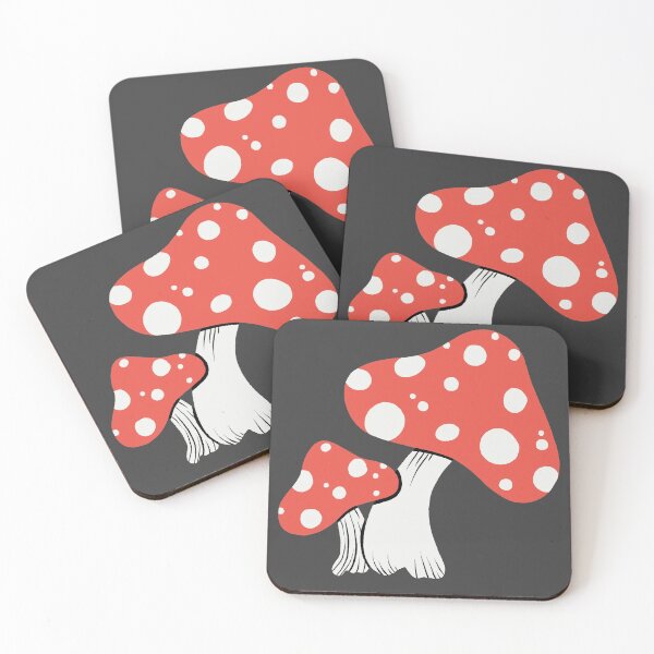 Item preview, Happy Fall Mushrooms - No Face designed and sold by OhMyStarling.