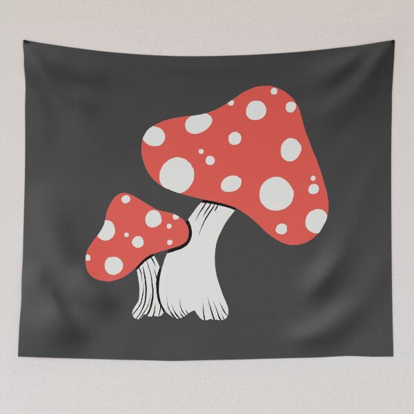 Item preview, Happy Fall Mushrooms - No Face designed and sold by OhMyStarling.