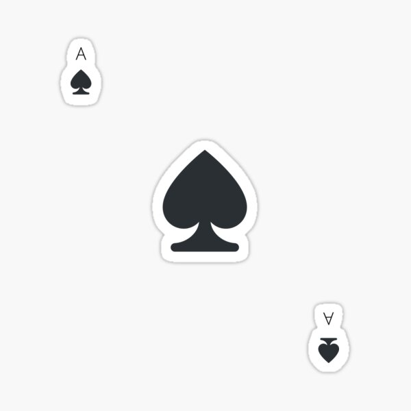 Item preview, Ace of Spades designed and sold by moonshinemetees.