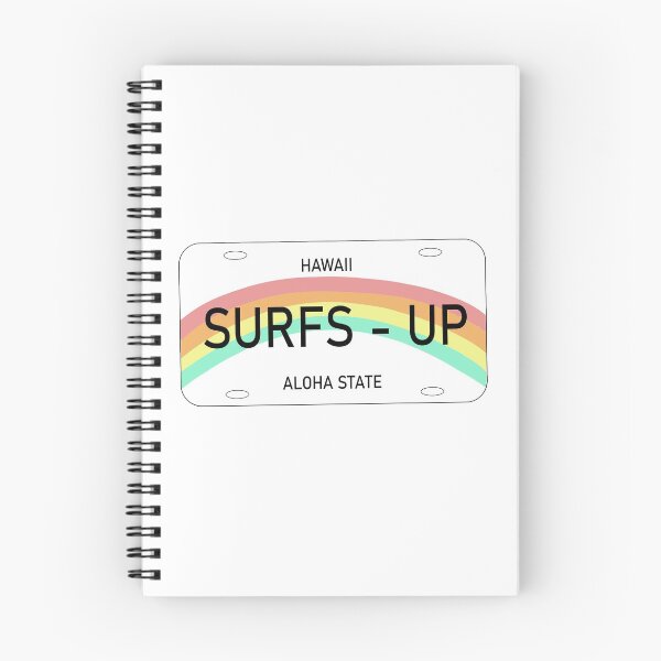 Item preview, Surfs Up Beach Licence Plate designed and sold by crazychameleon.