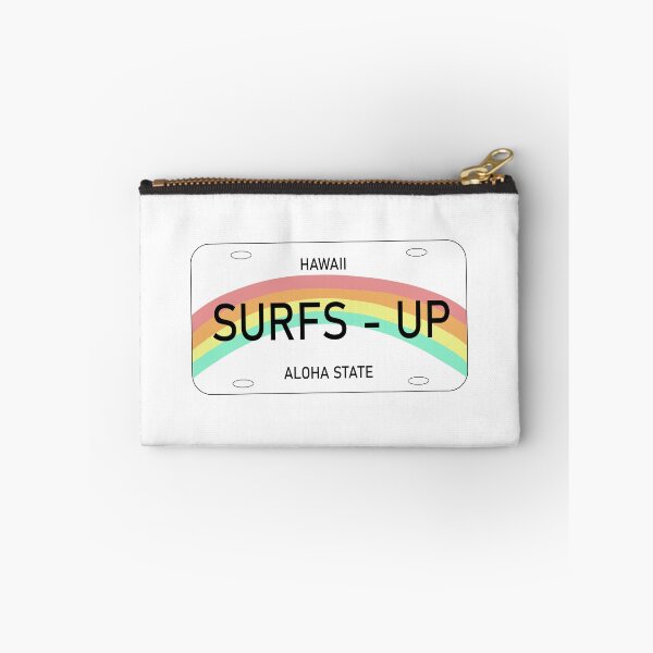 Item preview, Surfs Up Beach Licence Plate designed and sold by crazychameleon.