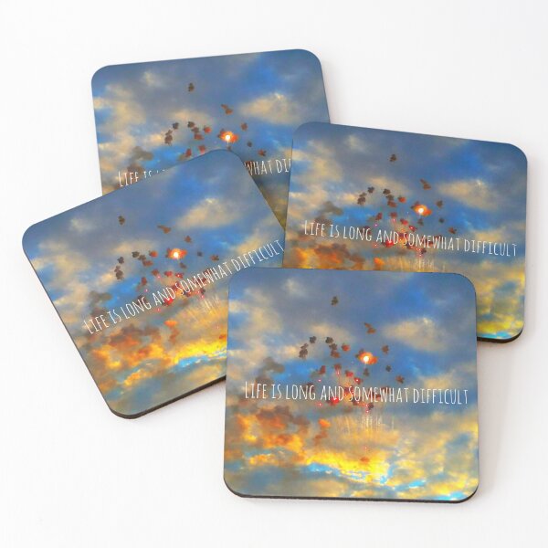 Item preview, Life is Long and Somewhat Difficult designed and sold by The Rage Garden.