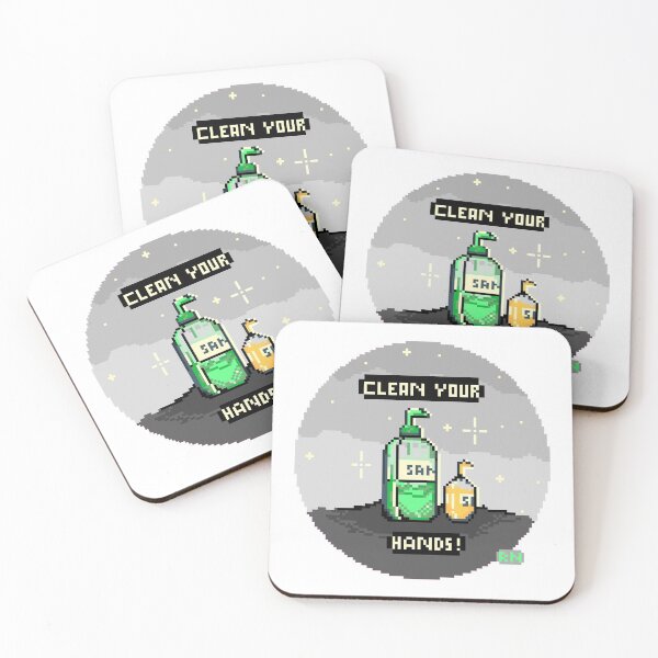 Item preview, Clean your hands(grey) designed and sold by RinNightbane.