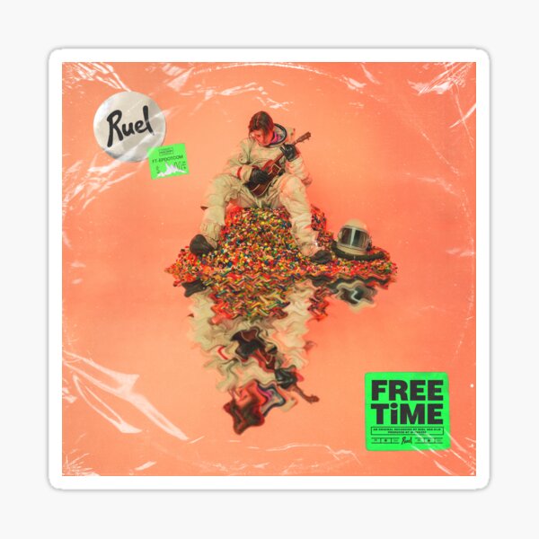 Ruel free time Sticker