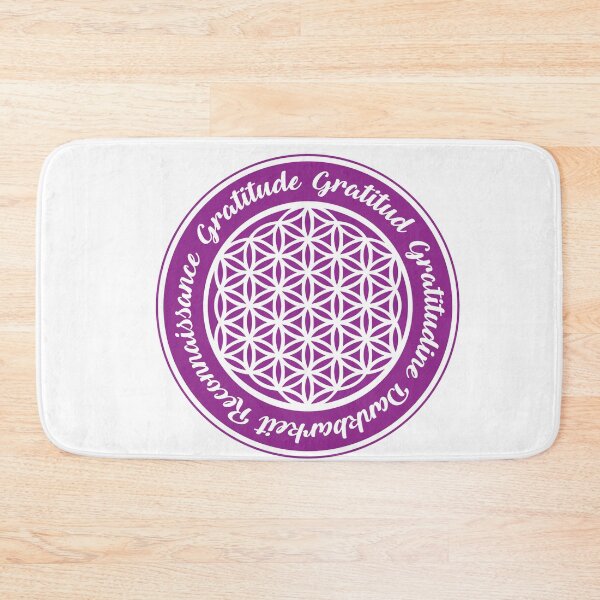 Item preview, Gratitude and Flower of Life designed and sold by marcosty.