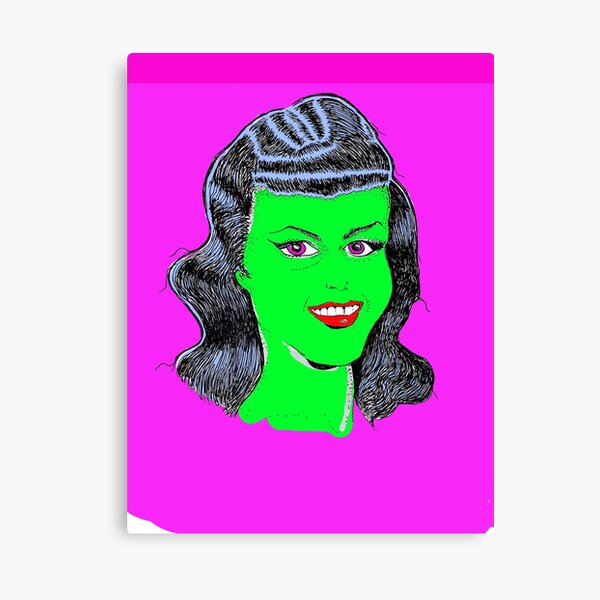 Item preview, Ghoul Girl #2 - Green and Purple designed and sold by ernestjramon.