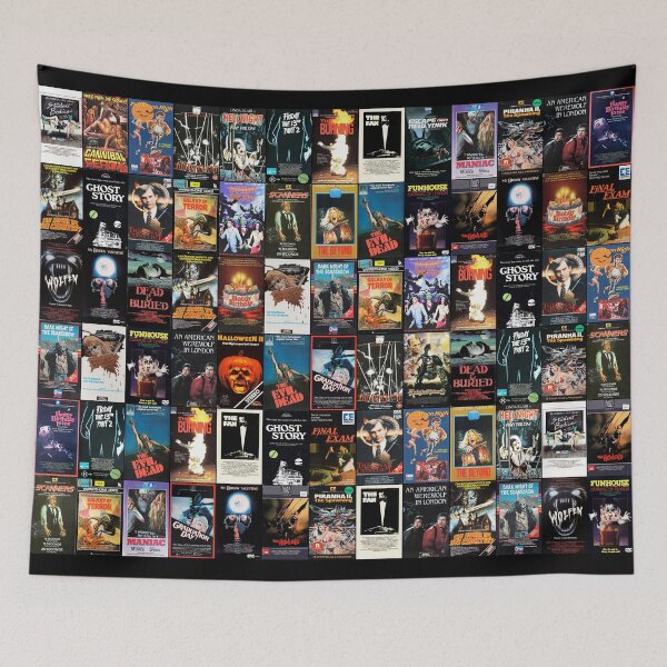 Item preview, RETRO HORROR VHS ARTWORK - 1981 designed and sold by FlapJackLarry.